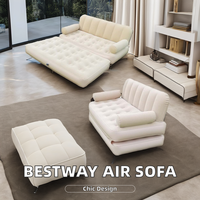 Chaise gonflable de sofa de bébé de conception moderne avec le canapé-lit gonflable portatif de PVC de pompe intégrée