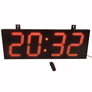 12 Inch Super Large Display <strong>Wall</strong> Mounted <strong>Led</strong> Digital <strong>Clock</strong> for Warehouse, School,office - Product Image 2
