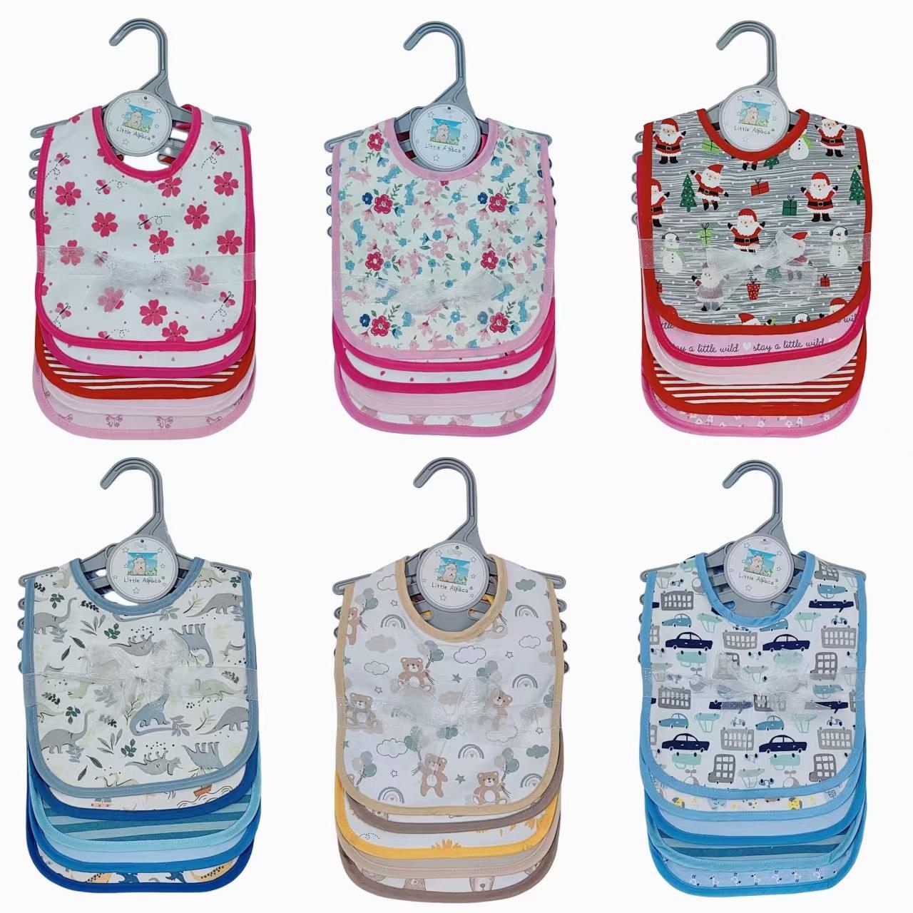 Ensemble de bavoirs à cintre 5 pièces