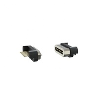 Personalizado 5 Pin Radial Pogo Pin Micro Usb Cable de carga Conector de batería magnética Smartwatch Cup Wearable Robot Gafas inteligentes