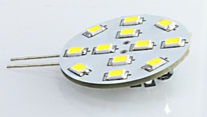 2W G4 LED Ampoule 12V AC/DC Bi-Pin Base Plafond Encastré Puck Light Bulb LED pour RV Camper Trailer Motorhome 5th Wheel, Marine Boat - Product Image 2