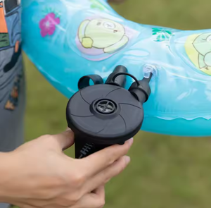 Gran oferta, bomba eléctrica para colchón <span class=keywords><strong>de</strong></span> aire, compresor Inflador <span class=keywords><strong>de</strong></span> plástico para acampar, hogar, barco, conveniente colchón <span class=keywords><strong>de</strong></span> aire portátil - Product Image 5