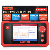 LAUNCH CRP123 V2.0 PLUS Lector de Códigos OBD2 para Automóviles con Sistema Completo y 3 Funciones de Reinicio, Similar a CRP123X PLUS