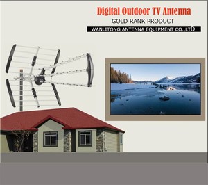 5g bảo vệ ngoài trời <span class=keywords><strong>TV</strong></span> ăng ten với LTE lọc nhựa được thiết kế cho tiếp nhận miễn phí của DVB-T DVB-T2 tín hiệu truyền hình ATSC - Product Image 4