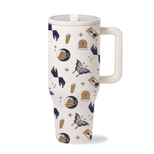 Botella <span class=keywords><strong>de</strong></span> <span class=keywords><strong>Agua</strong></span> Hidratante OEM <span class=keywords><strong>de</strong></span> 40 oz en Oferta, <span class=keywords><strong>con</strong></span> Asa y Pajita Abatible, Reutilizable, <span class=keywords><strong>de</strong></span> Acero Inoxidable Aislado, Taza para Coche y Viajes - Product Image 2