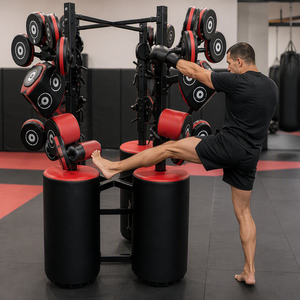 Cible de boxe réglable Conre Elite avec sac de frappe 291 kg pour entraînement MMA en salle, logo personnalisé, vente en gros, OEM, ODM, fournisseurs d'usine - Product Image 4