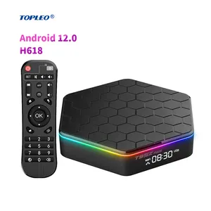 Topleo T95z Plus Android TV box actualización de firmware TV box Android 12 8K dual WiFi Android Tv Box