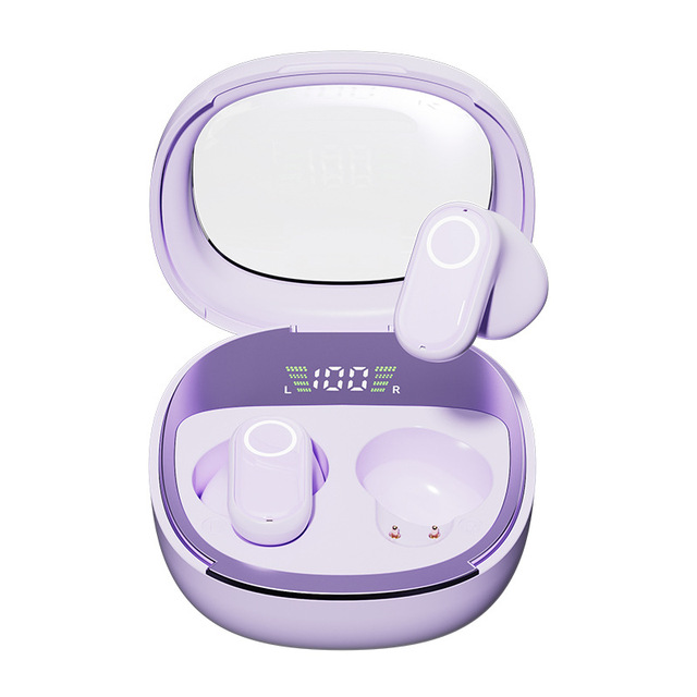 OEM New Fashion M86 Mini Audionic Earbuds Electroplated True Wireless Headphone in Stock Semi In-ear Earphone