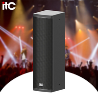 Altavoz de Columna Line Array de 300W, 4/8 Ohmios, Sistema de PA Portátil para Escenario, Profesional