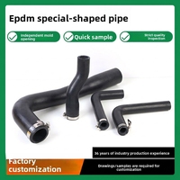 Tuyaux de refroidissement de moteur automobile profilés en caoutchouc EPDM sur mesure, conduites de refroidissement à eau, radiateurs de véhicules à énergie nouvelle, compatibilité automobile OLIVER