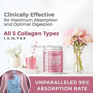 Suplemento multivitamínico de vitamina C en polvo de colágeno para blanquear la piel Gluta Glow de alta calidad personalizado OEM para uñas de cabello de adultos - Product Image 4