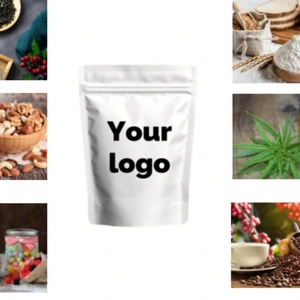 In Stock Custom Printed Plastic Smell Proof Resealable Stand up Pouch With Zipper Lock Plastic Food Grade Mylar <b>Bags</b> Flower Tea - Product Image 3