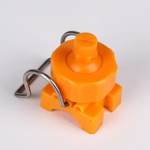 Adjustable Cleaning Ball Clamp Tube Plastic Agricultural Flat Fan Shaped 26988 Clip-eyelet Nozzle