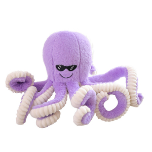 Nuovo Arrivo: <span class=keywords><strong>Peluche</strong></span> Morbido a Forma di <span class=keywords><strong>Polpo</strong></span> con Occhiali, Decorazione per la Casa, Giocattolo e Regalo per Bambini - Product Image 1