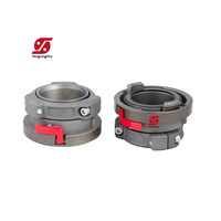Raccord Storz à haute pression 8'-14' pouces, auto-verrouillant, en aluminium, connecteur rapide forgé, raccord de tuyau d'incendie, grande taille