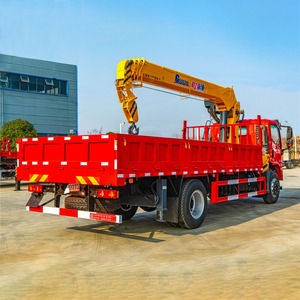 Dongfeng 4x2 פלדה קטנה/חומר להרים מותאם אישית 5 8 טון משאית עם מנוף - Product Image 2