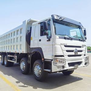 รถบรรทุกดัมพ์ข้ามพรมแดน HOWO 8x4 รุ่นคลาสสิค 371/375 สำหรับขนส่งวัสดุทราย ดิน และหินในพื้นที่ก่อสร้าง - Product Image 5