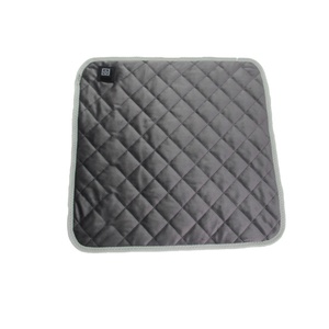 Factory Wholesale Eco-friendly Car Heating Cushion 5V Portable <b>Battery</b> Powered Heated Seat Cushion Crystal Velvet <b>Square</b> - Product Image 1