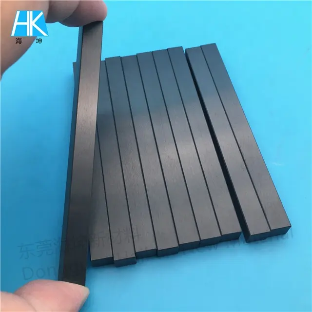 加圧焼結黒色窒化シリコン研削セラミックレンガブロック正方形ロッド