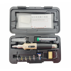 Juego <span class=keywords><strong>de</strong></span> <span class=keywords><strong>Soldador</strong></span> <span class=keywords><strong>de</strong></span> Gas Butano 10 en 1, Pluma <span class=keywords><strong>de</strong></span> Soldadura <span class=keywords><strong>de</strong></span> Gas con Encendido Inalámbrico Automático 1300 ℃    Herramientas <span class=keywords><strong>de</strong></span> Soldadura Portátiles Recargables - Product Image 1