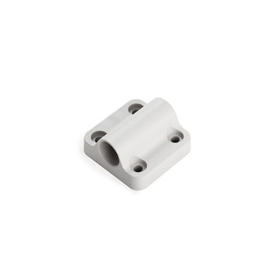 <b>Sliding</b> guide bridge. Plastic. 16mm diameter <b>tube</b>. Fixing. Four countersunk points. - Product Image 1