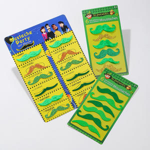 18 шт., Зеленые искусственные усы - Product Image 4