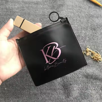 Sacs en plastique à fermeture éclair givrés recyclables imprimés sur mesure avec logo sérigraphié, 100 pièces pour bijoux et montres, vente en gros