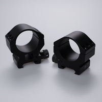 Support de fixation optique en aluminium de 30 mm à double anneaux pour accessoires de tube