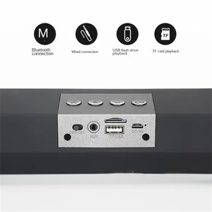Scrivania Mini Soundbar altoparlante blu dente tripla modalità Audio 3D Soundscape Surround Subwoofer cassa Audio per computer portatile PC - Product Image 5
