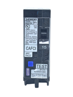 Interruptor de Circuito QA115AFCN QAF2N 15A 1 Polo CAFCI AFCI Enchufable a Tierra para PLC