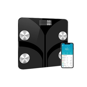 Báscula <span class=keywords><strong>Digital</strong></span> de <span class=keywords><strong>Baño</strong></span> y Sala de Estar Moderna con Pantalla Grande y Calibración Precisa, Capacidad de 180 kg, Más Vendida - Product Image 2