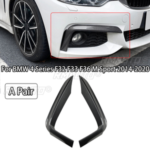 Pour BMW Série 4 420d 425d 430i 430d 435d F32 F33 F36 M Sport 2014-2020 Cache de phare antibrouillard avant, séparateur de pare-chocs, lèvre de diffuseur - Product Image 1