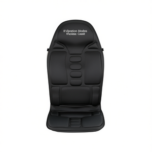 <b>Back</b> <b>Massager</b> Car Seat Cushion With 8 <b>Vibration</b> Modes Heating Function Plug in D0100XTTZY7 <b>Back</b> <b>Massager</b> Cushion Car Se - Product Image 1