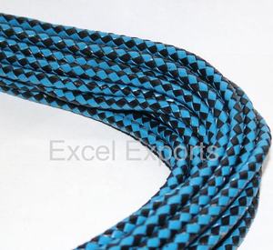 Vente en gros String multicolore en cuir tressé avec cordon 3mm-8mm Laisses pour chien et fabrication de bijoux pour sacs Produits en cuir - Product Image 5