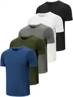 Premium de haute qualité logo personnalisé impression hommes t-shirt à manches courtes polyester coton hommes t-shirt