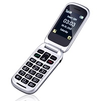 Teléfono Móvil Flip D330-2G Senior con Botón SOS en Venta