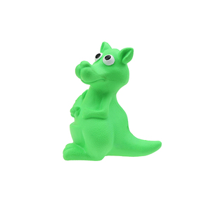 Çevre dostu kauçuk gıcırtılı kanguru çiğnemek oyuncak küçük hayvanlar için en kaliteli kemik şeklinde köpek oyuncak - Product Image 6