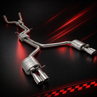 Nouveau fabricant chinois de tuyaux d'échappement automobile en acier inoxydable 304 au son agressif pour Audi A5