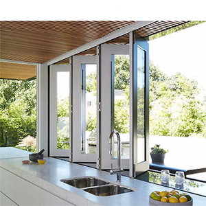 ATMOS <span class=keywords><strong>Porte</strong></span> pliante américaine moderne et légère <span class=keywords><strong>Porte</strong></span> en accordéon <span class=keywords><strong>Porte</strong></span> d'entrée pliante de style asiatique - Product Image 2