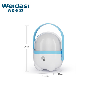 कैंपिंग लाइटिंग के लिए हैंडल के साथ रिचार्जेबल आउटडोर एलिप्टिकल एलईडी लालटेन - Product Image 4