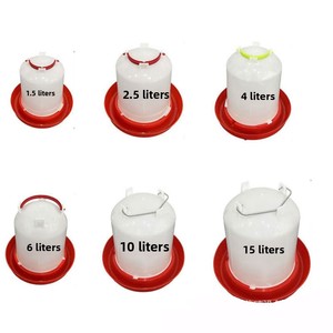 <span class=keywords><strong>Abreuvoir</strong></span> automatique pour poulets, canards, oies, blanc/rouge, petit équipement d'élevage de poussins, équipement d'élevage de volailles - Product Image 2