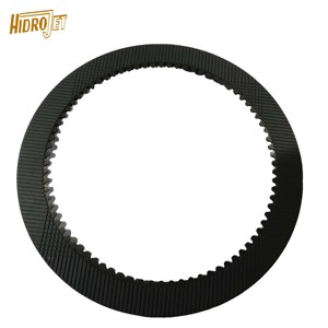 Plaque de Friction en caoutchouc noir <span class=keywords><strong>80</strong></span> T disque de Friction <span class=keywords><strong>80</strong></span> dents 2339748 233-9748 pièces de machines de Construction pour D9R - Product Image 1