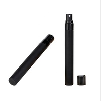 Atomiseurs de parfum en verre noir mat de petite taille (2 ml, 3 ml, 5 ml, 10 ml) – Flacons vaporisateurs de parfum en verre