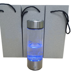 600 ML recargable portátil rico generador de hidrógeno de agua electrólisis ionizador de puro H2 PEM agua alcalina botella - Product Image 6