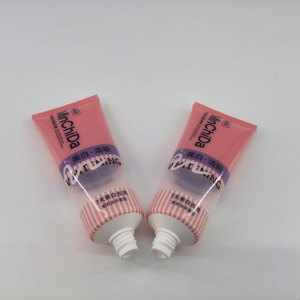 D40mm 100ml Cosmetic <b>Plastic</b> Empty <b>Tube</b> For Toothpaste Dispenser Packaging <b>Tube</b> Glossy Surface Printing With Flip Cap - Product Image 3