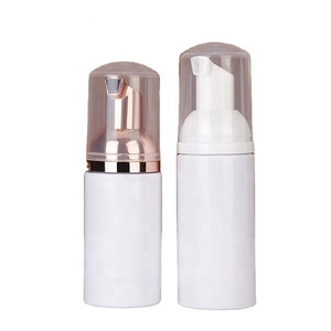 Bouteilles Distributrices de Mousse Blanches Givrées Ambre 50-100ml pour Nettoyant Cils, Emballage en Gros, Distributeur de Savon, Bouteille Pompe à Mousse - Product Image 3