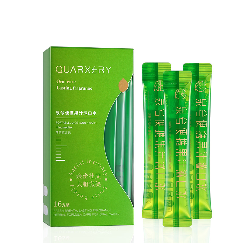 2021 новый продукт, одноразовый уход за полостью рта для удаления неприятного дыхания и свежего дыхания, портативный дорожный ополаскиватель для полости рта