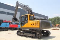 Livraison Gratuite JIAHE 18 Tonnes, Machine de Terrassement sur Chenilles de Haute Qualité, Pelle de Construction Routière, Grande Machine d'Excavation