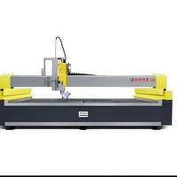 Machine de découpe à jet d'eau CNC, équipement de découpe à eau 5 axes, découpeuse de tôles métalliques de haute précision