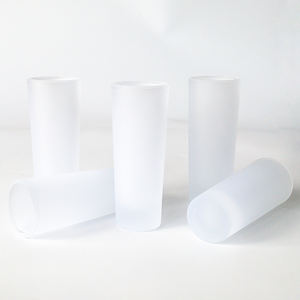 Topjlh 3oz verre à liqueur givré Sublimation <span class=keywords><strong>Jager</strong></span> <span class=keywords><strong>bombe</strong></span> tasses de fête Design moderne arc-en-ciel coloré fond tasse pour cadeau d'affaires - Product Image 6